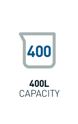 400L Capacity
